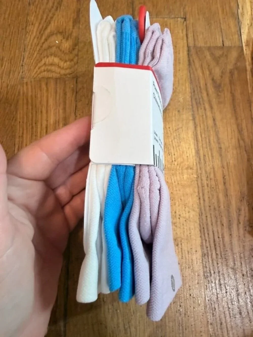Lululemon Power Stride Socks Crew Length 3 Pack